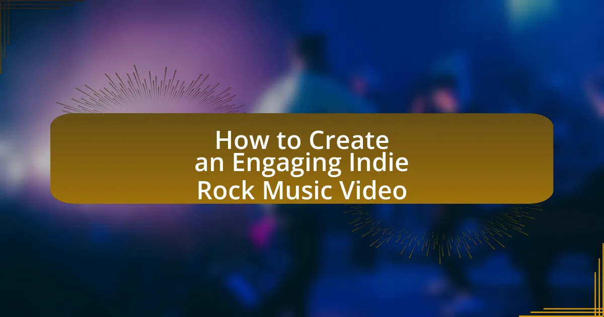 How to Create an Engaging Indie Rock Music Video